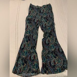 Zara wide leg flared pants